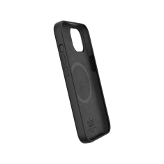 Puro Icon Mag Apple iPhone 14 / 13 MagSafe Szilikon Tok - Fekete (IPC1461ICONMAGBLK)