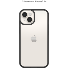 Apple iphone 15 pro tok - Átlátszó/Fekete (77-92750)