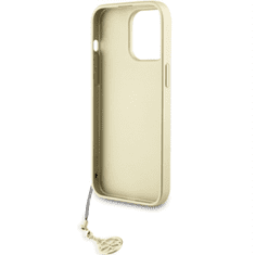 Guess Charm Collection iPhone 15 Pro Max Hátlapvédő Tok - Szürke (GUHCP15XGF4GGR)