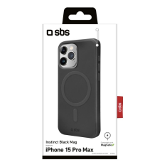 SBS Instinct Apple iPhone 15 Pro Max Magsafe Tok - Fekete (TEINSTMAGIP1567PK)