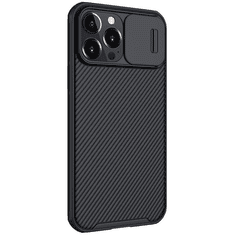 Nillkin CamShield Pro Apple iPhone 13 Pro Max Szilikon Tok - Fekete (GP-110163)