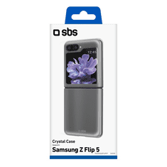 SBS Crystal Samsung Galaxy Z Flip 5 Tok - Átlátszó (TECOVSAZFLIP5T)