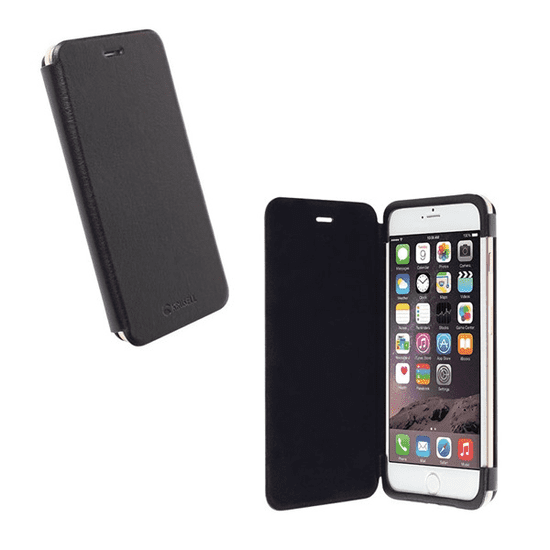 Krusell FlipCase Donsö Apple iPhone 6 Plus / 6S Plus Flip Tok - Fekete (76031)