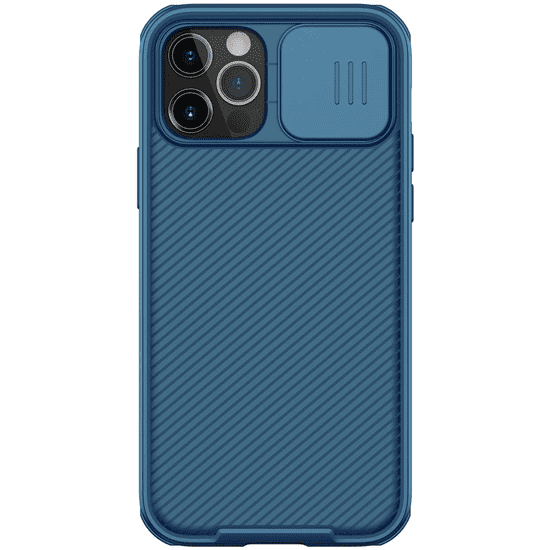 Nillkin CamShield Pro Apple iPhone 12/12 Pro Műanyag tok - Kék (GSETNIL00210N0)