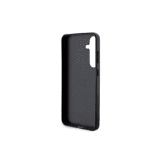 Karl Lagerfeld Saffiano Metal Pin Samsung Galaxy S24+ tok - Fekete/mintás (KLHCS24MPSAKCMPK)