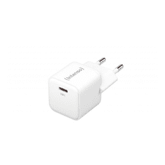 Intenso W30C GaN USB-C Hálózati töltő - Fehér (30W) (7803022)