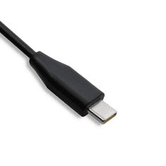 Qoltec 52387 USB-C Hálózati töltő - Fekete (20V / 4.5A) (52387)