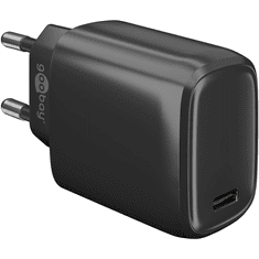 Goobay 58401 USB-C Hálózati töltő - Fekete (5V / 3A) (58401)