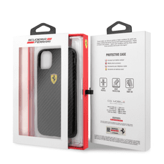 Ferrari Apple iPhone 11 Pro Tok - Fekete (FESPCHCN58CBBK)