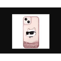 Karl Lagerfeld Apple iPhone 14 Plus Hátlapvédő Tok - Rózsaszín (KLHCP14MLNCHCP)
