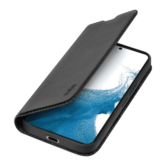 SBS Book Wallet Lite Samsung Galaxy S23 Flip Tok - Fekete