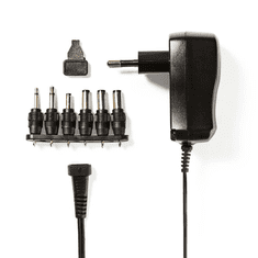 Nedis Univerzális hálózati adapter (3-12V / 0.6A) Fekete (ACPA006)