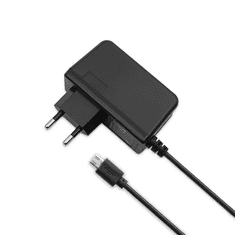 Qoltec 51022 Micro USB Hálózati töltő - Fekete (5V / 3A) (51022)