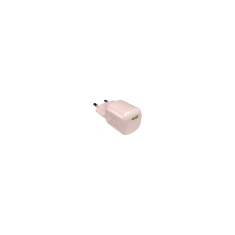 SBS Puro GaN USB-C Hálózati töltő - Rózsaszín (20W) (PUFCMTCUSBC20WGROSE)