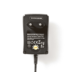 Nedis Univerzális hálózati adapter (3-12V / 1.5A) Fekete (ACPA002)