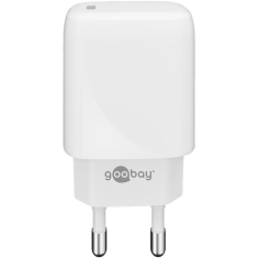 Goobay 53865 USB-C Hálózati töltő - Fehér (20W) (53865)