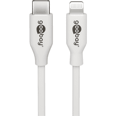 Goobay 61084 USB-C Hálózati töltő - Fehér (5V / 3A) (61084)