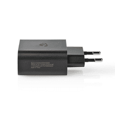 Nedis WCQC402ABK USB-C Hálózati töltő - Fekete (32W) (WCQC402ABK)