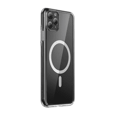 BASEUS Magnetic Crystal Clear Apple iPhone 11 Pro Tok - Átlátszó (ARSJ010102)