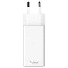 Hama 00201643 mobiltelefon töltő Headset, Laptop, Tápérintkező, Okostelefon, Táblagép Fehér AC Gyorstöltés Beltéri (201643)