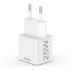 Hama 00201652 mobiltelefon töltő Okostelefon Fehér AC Gyorstöltés Beltéri (201652)