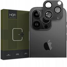 Hofi Fullcam Pro+ üvegfólia kamerára iPhone 15 Pro / 15 Pro Max, fekete