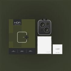 Hofi Camring üvegfólia kamerára iPhone 15 / 15 Plus, fekete