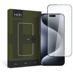 Hofi Glass Pro Full Screen üvegfólia iPhone 15 Pro Max, fekete