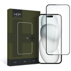 Hofi Glass Pro Full Screen üvegfólia iPhone 15 Plus, fekete