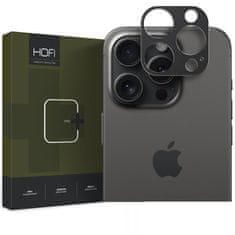 Hofi Alucam Pro üvegfólia kamerára iPhone 15 Pro / 15 Pro Max, fekete