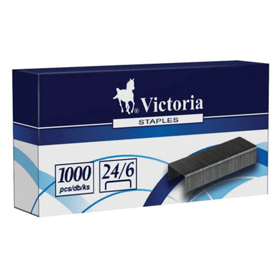 Victoria 24/6 Tűzőkapocs (1000db) (SCNO24/6)