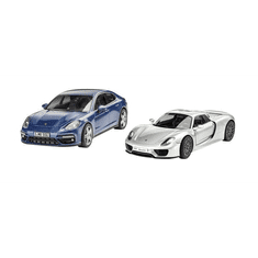 REVELL Rewell Porsche kisautó műanyag modell készlet (2db) (05681)