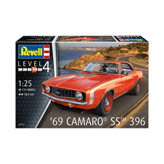 REVELL 69 Camaro SS autó műanyag modell (1:25) (07712)