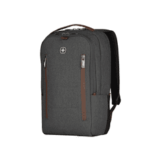 Wenger City Upgrade 16" Notebook hátizsák Cross Body Day táskával - Fekete (606489)