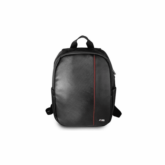 Bmw Red Stripe 16" Notebook hátizsák - Fekete (BMW000450)