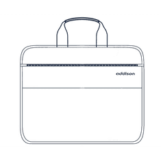 Addison Middlebury 14,1" Laptop táska - Acélszürke (307014)