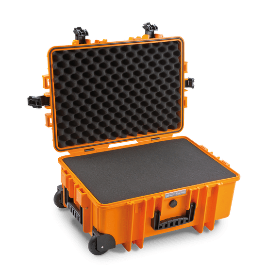B&W B&W Type 6700 SI Fotós bőrönd - Narancs