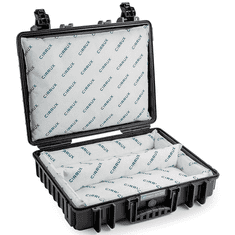 B&W Outdoor Case 6040 Akkumulátor Bőrönd - Fekete (6040/B/CX)