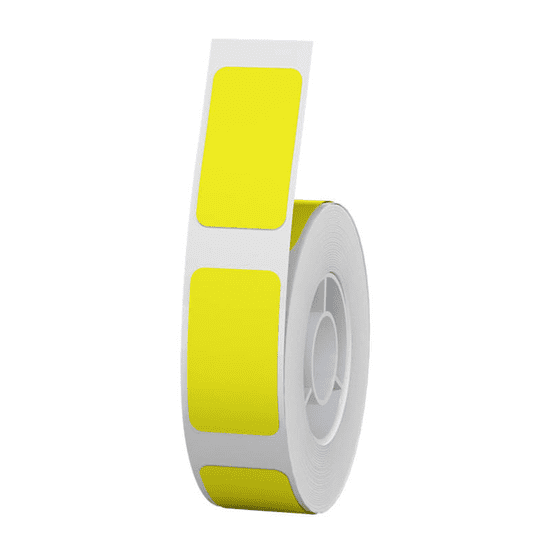 Niimbot 10 x 25 mm Címke hőtranszferes nyomtatóhoz (240 címke / tekercs) - Sárga (T10*25-225YELLOW)