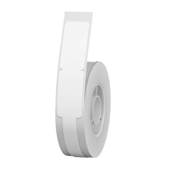 Niimbot 12.5 x 109 mm Címke hőtranszferes nyomtatóhoz (65 címke / tekercs) - Fehér (T12.5*74+35-65WHITE)