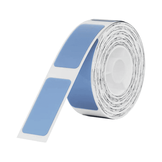 Niimbot 14 x 30 mm Címke hőtranszferes nyomtatóhoz (195 címke / tekercs) - Kék (TT14*30-195CLEARBLUE)