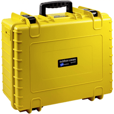 B&W B&W Type 6000 Fotós bőrönd elválasztókkal - Sárga