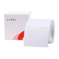 Niimbot 50 x 30 mm Címke hőtranszferes nyomtatóhoz (230 címke / tekercs) - Fehér (T50*30-230WHITE)