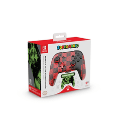 PDP REMATCH GLOW Fekete, Zöld, Vörös Gamepad Analóg/digitális Nintendo Switch, Nintendo Switch OLED (500-202-SPIG)