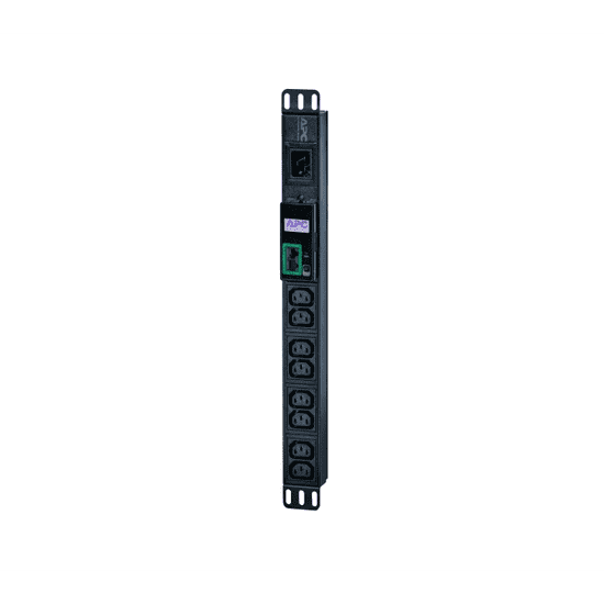APC EPDU1016M áramelosztó egység (PDU) 8 AC kimenet(ek) 1U Fekete (EPDU1016M)
