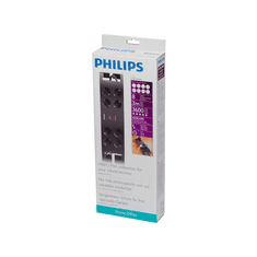 PHILIPS SPN5185A/58 8-as túlfeszültség védő - elosztó 2m (SPN5185A/58)