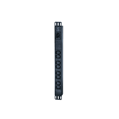 APC EPDU1016B áramelosztó egység (PDU) 8 AC kimenet(ek) 1U Fekete (EPDU1016B)