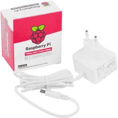 RASPBERRY Pi SC1152 1x USB Type-C Hálózati töltő - Fehér (27W) (SC1152     )