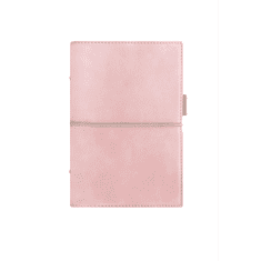 Filofax Domino Soft 200 x 140mm Gyűrűs kalendárium - Pasztell rózsaszín (FX-022577)