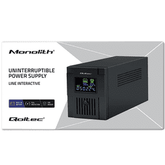 Qoltec Monolith 1500VA / 900W Vonalinteraktív UPS (53770)